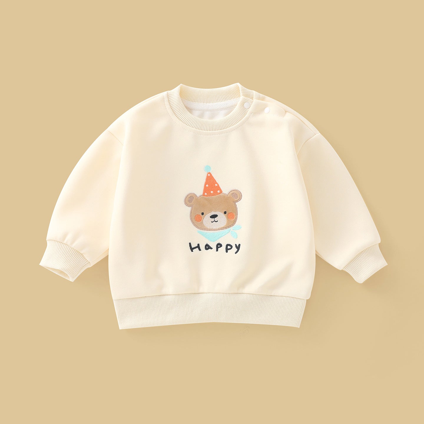 A children's long-sleeved sweater