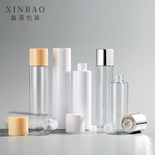 A pet plastic cosmetics toner bottle transparent matte hydrosol bottle - Mixbatch