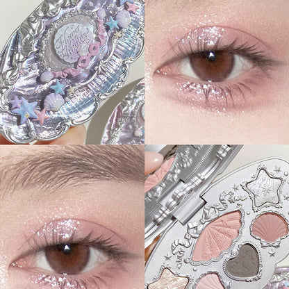 A new product,  Sweetheart Bear eyeshadow, Swan Cloud Shoulder, strawberry, all series of stores can be self-organized gift boxes.