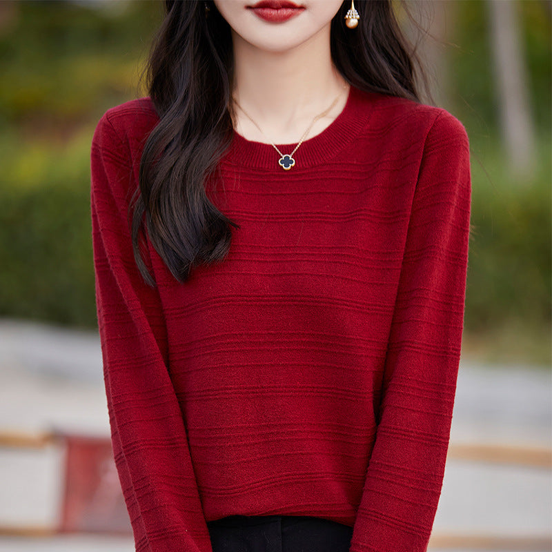 A knit top
