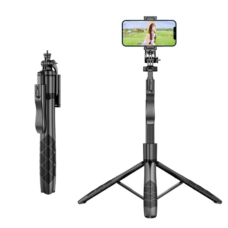 A L16 selfie stick tripod mobile phone camera integrated bracket anti-shake 360 degree rotation selfie multi-function landing