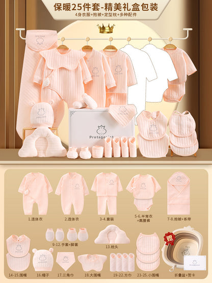 A10 Baby gift box, newborn baby clothes set, autumn and winter, gifts, high-end newborn full moon gifts, baby products - Mixbatch