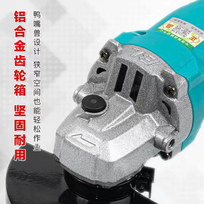 A Brushless Lithium Angle Grinder Grinder Handheld Cutting Machine Hand Grinding Wheel Grinder Angle Grinder