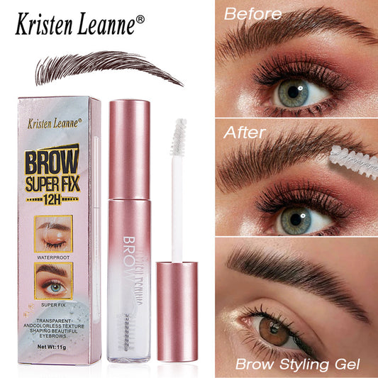 A styling eyebrow liquid lasting waterproof eyebrow raincoat
