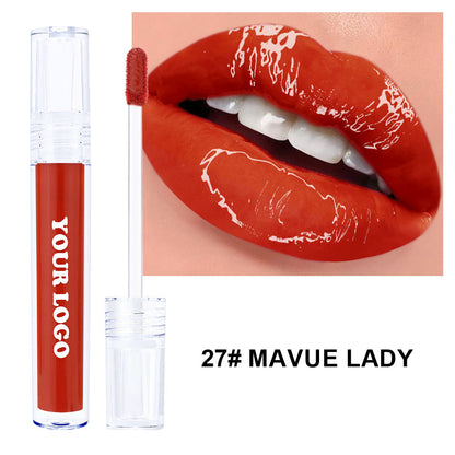A mirror water gloss lip gloss lip glaze —— Customizable logo MOQ 100 pieces