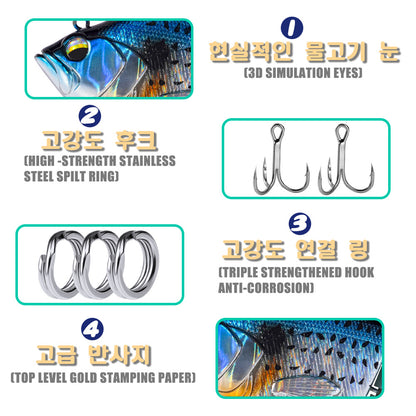 A Two-section Swimbait – Lifelike Fishing Lure for Bass & Predator Fish