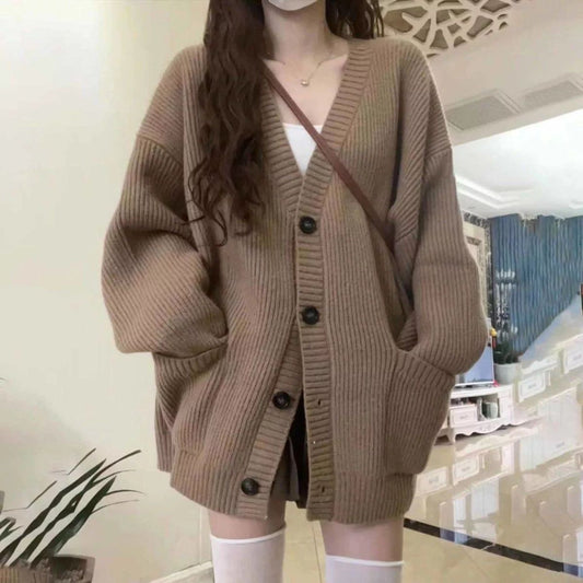 A sweater jacket