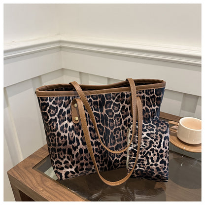 A new soft-faced casual child and mother shoulder tote bag in autumn and winter - Mixbatch