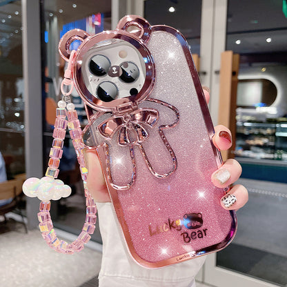 A Glitter Lanyard Phone Case