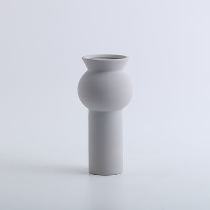 A ceramic vase decorative ornament