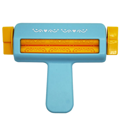 A Hand-held Rotary Roller Indentation Machine Multifunctional Hand Account Paper Art Machine Manual Puzzle Tool Star Pattern Punching