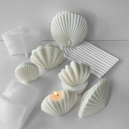 A shell silicone mold