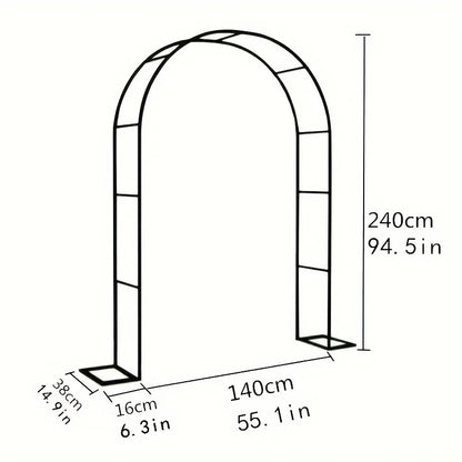 A Arch flower stand arc bracket