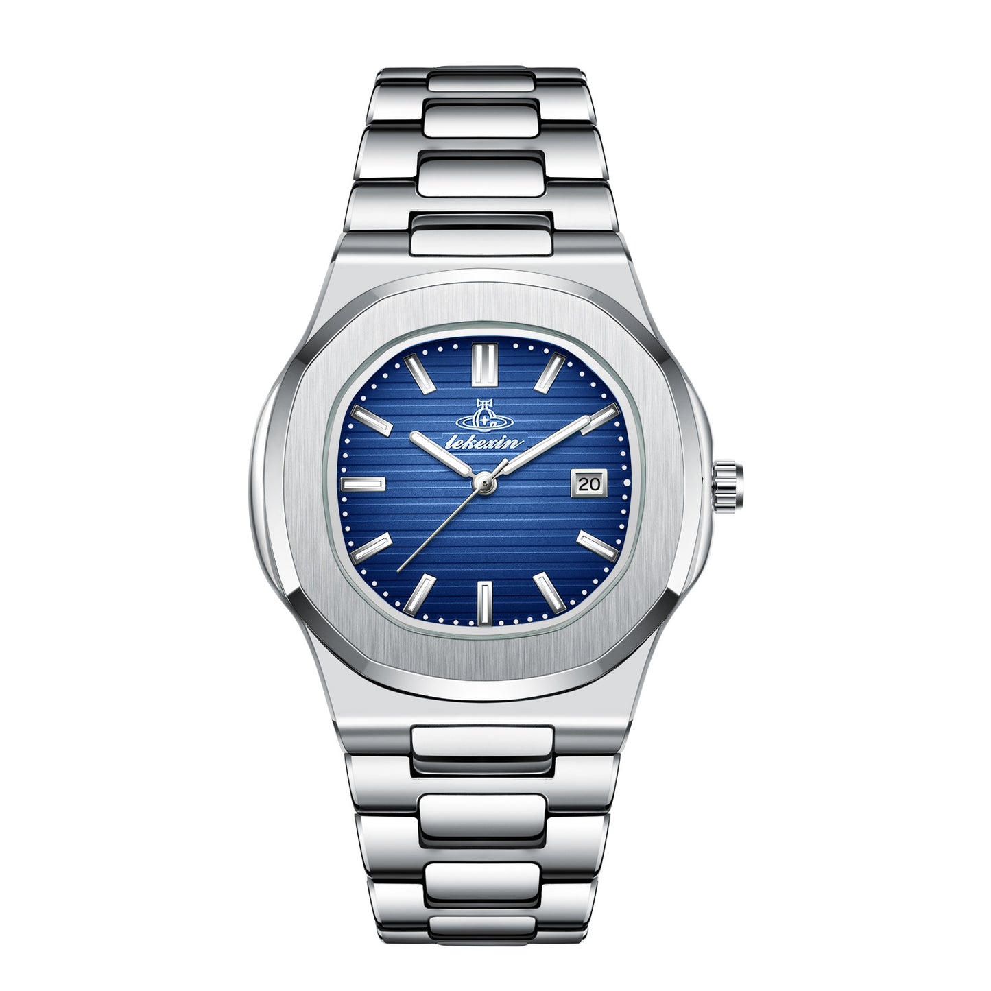 A PINTIME men's watch delivery ultra-thin quartz watch men's business steel belt calendar waterproof watch men's watch - Mixbatch