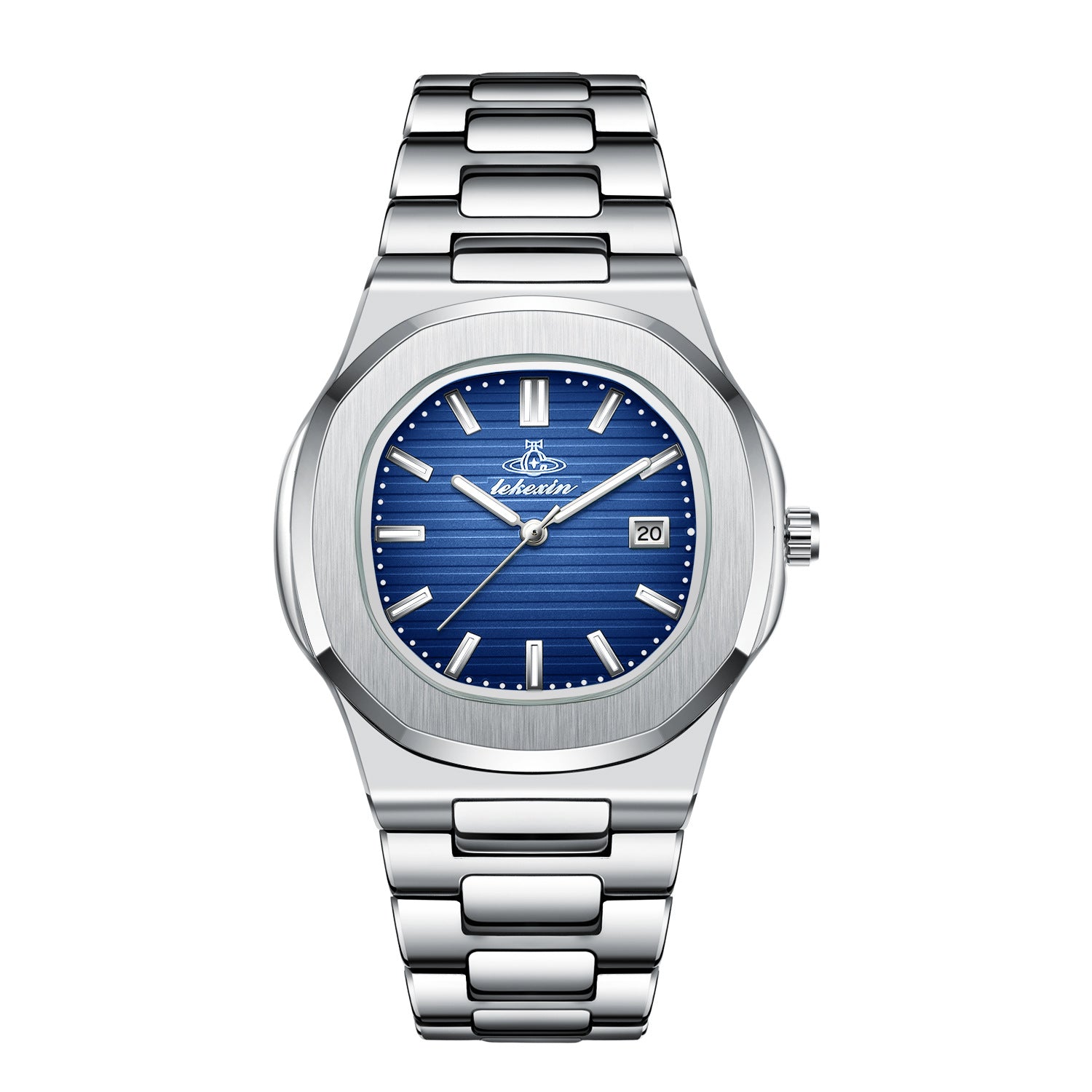 A PINTIME men's watch delivery ultra-thin quartz watch men's business steel belt calendar waterproof watch men's watch - Mixbatch