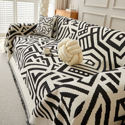 A sofa cover sofa cushion