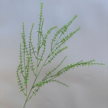 A Mori Monet Garden Simulation Flower Wedding Flower Reed < unk > Grass Fluffy Eucalyptus Green Simulation Flower