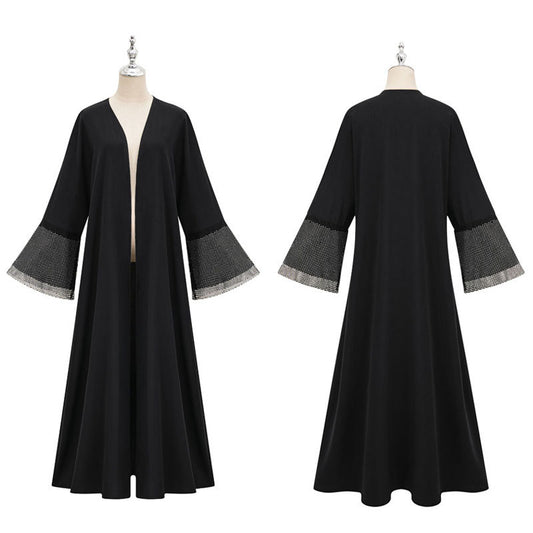 New Middle Eastern Muslim Dubai Clothing Fashion Elegant Cardigan Dress Robe - Mixbatch