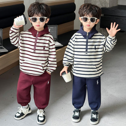 A children's sweater set