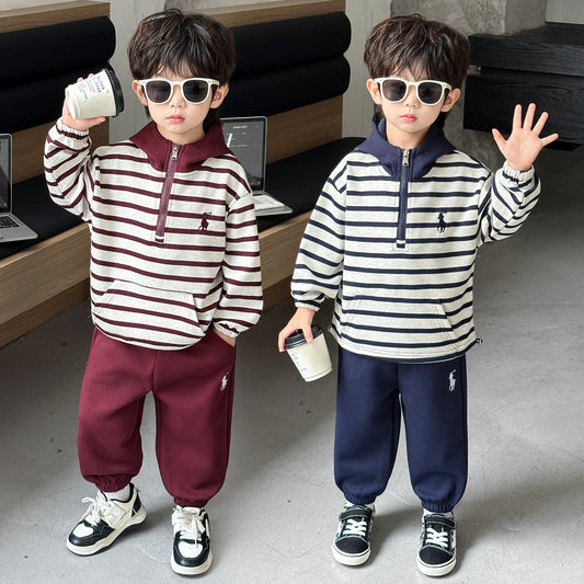 A children's sweater set