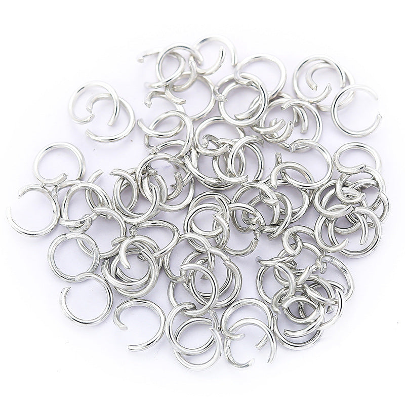 A DIY jewelry material link ring 4 colors environmentally friendly DIY jewelry accessories C ring, open ring V124