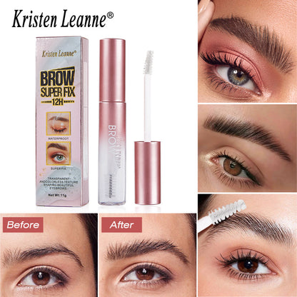 A styling eyebrow liquid lasting waterproof eyebrow raincoat
