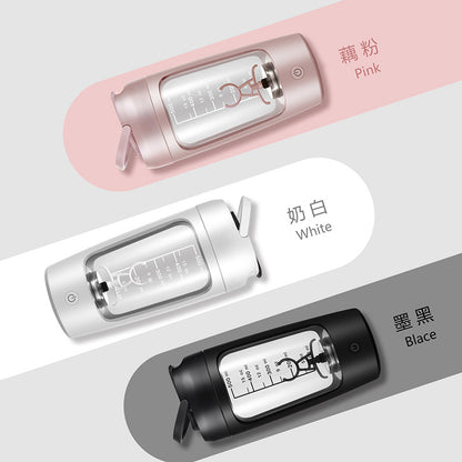 كوب خلط أوتوماتيكي قابل لإعادة الشحن، كوب خلط مسحوق البروتين الرياضي المحمول 