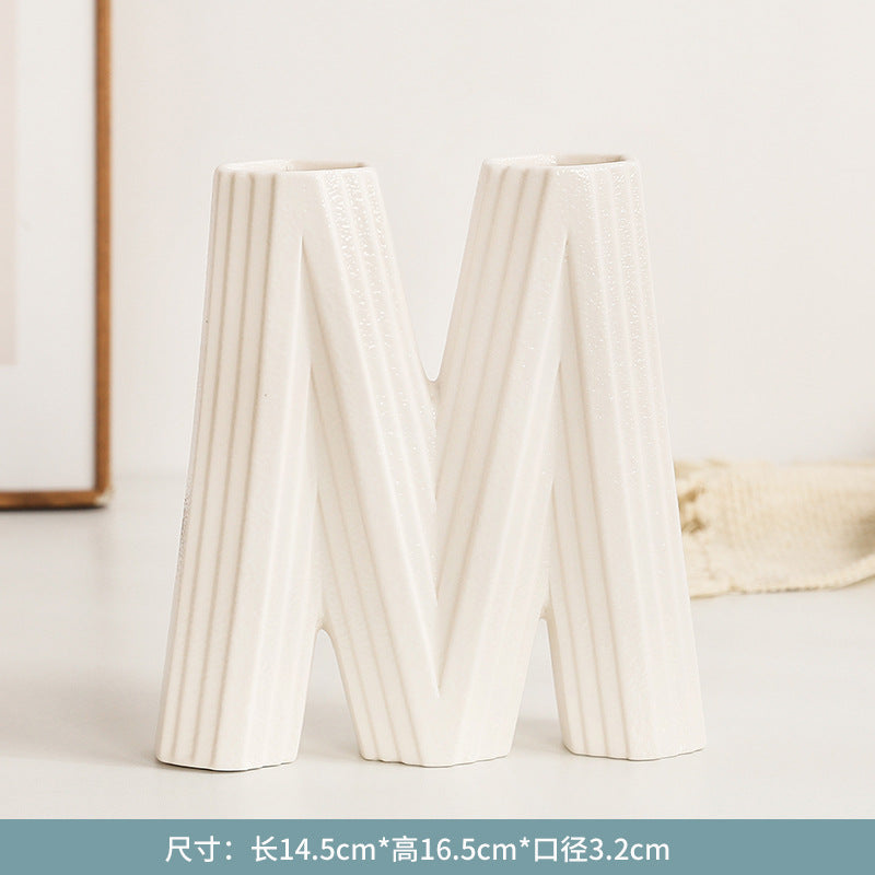 A ceramic vase ornament