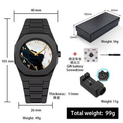 A Men's Premium Waterproof Women's Watch South East Asia Middle East Popular Plastic Men's Quartz Watch