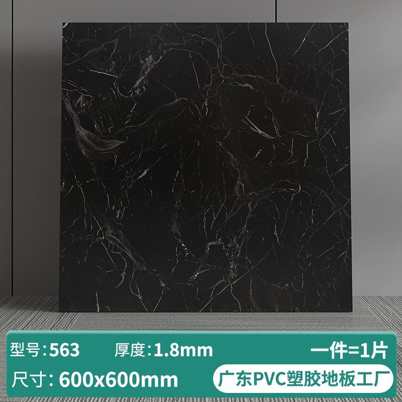 A pvc stone plastic floor self-adhesive plastic floor leather cement floor directly paving renovation wear-resistant waterproof flame retardant