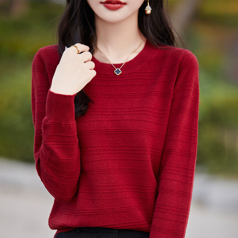A knit top