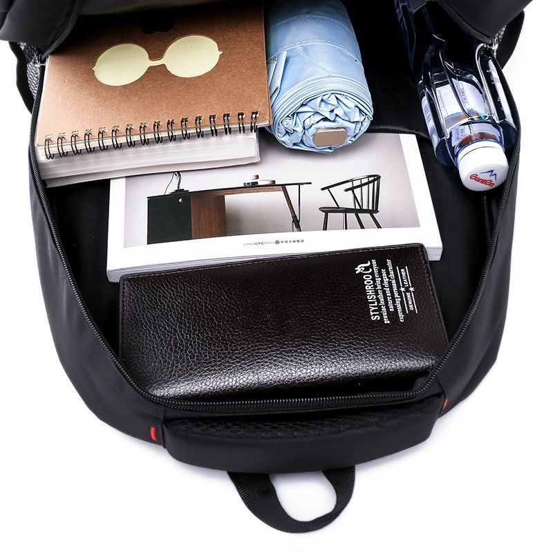 A  School High School Student School Bag Reinforced Durable Outdoor Travel Computer Backpack