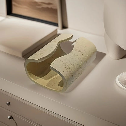 A resin tissue box