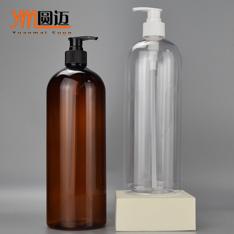 A Plastic Empty Bottle for Shower Gel