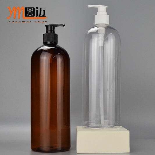 A Plastic Empty Bottle for Shower Gel