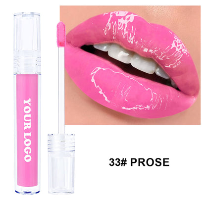 A mirror water gloss lip gloss lip glaze —— Customizable logo MOQ 100 pieces
