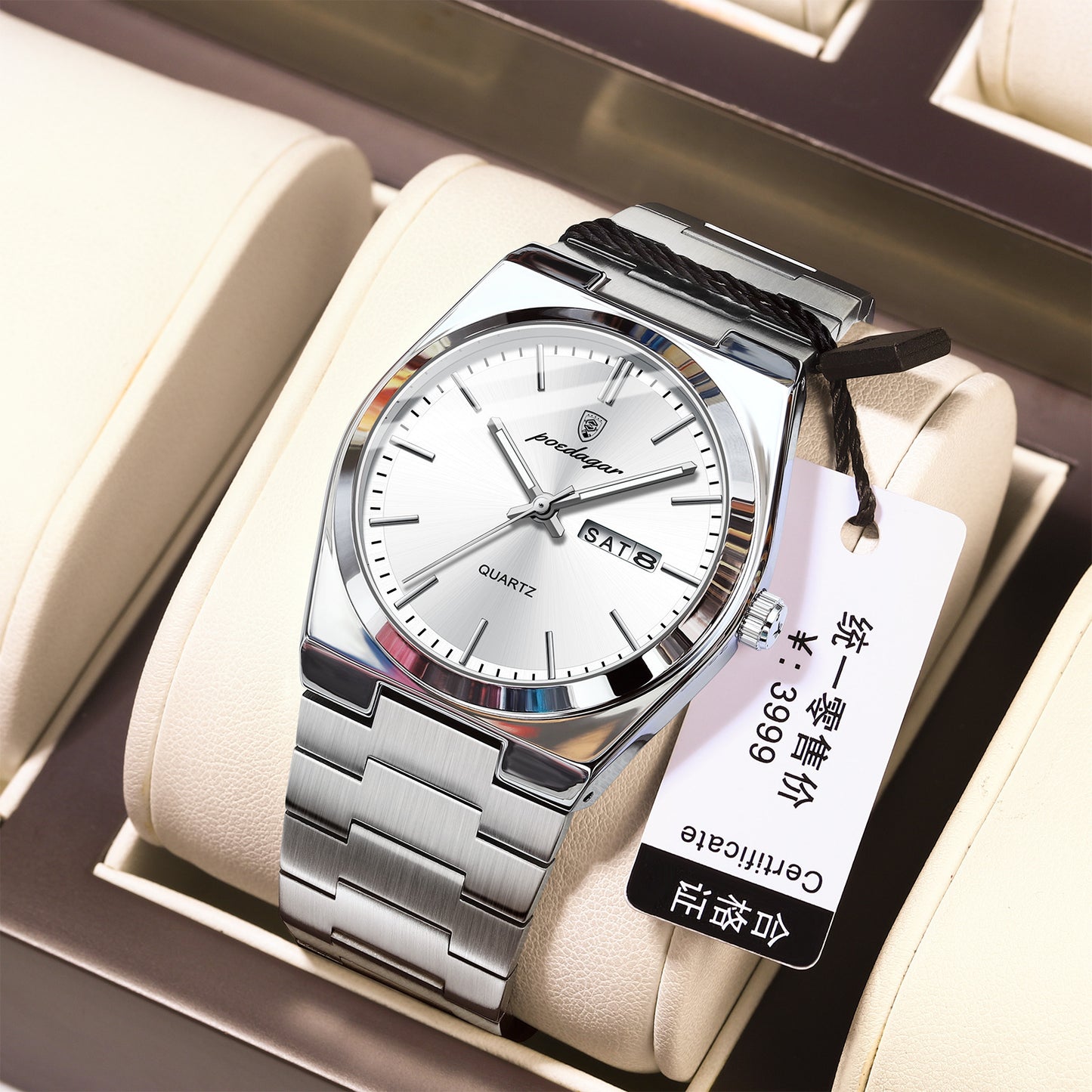 Xīnkuǎn fángshuǐ shuāng rìlì nán xuéshēng wàimào xiūxián shíshàng yùndòng shíyīng biǎo 930 24 / 5,000 New waterproof dual calendar male student foreign trade leisure fashion sports quartz watch 930