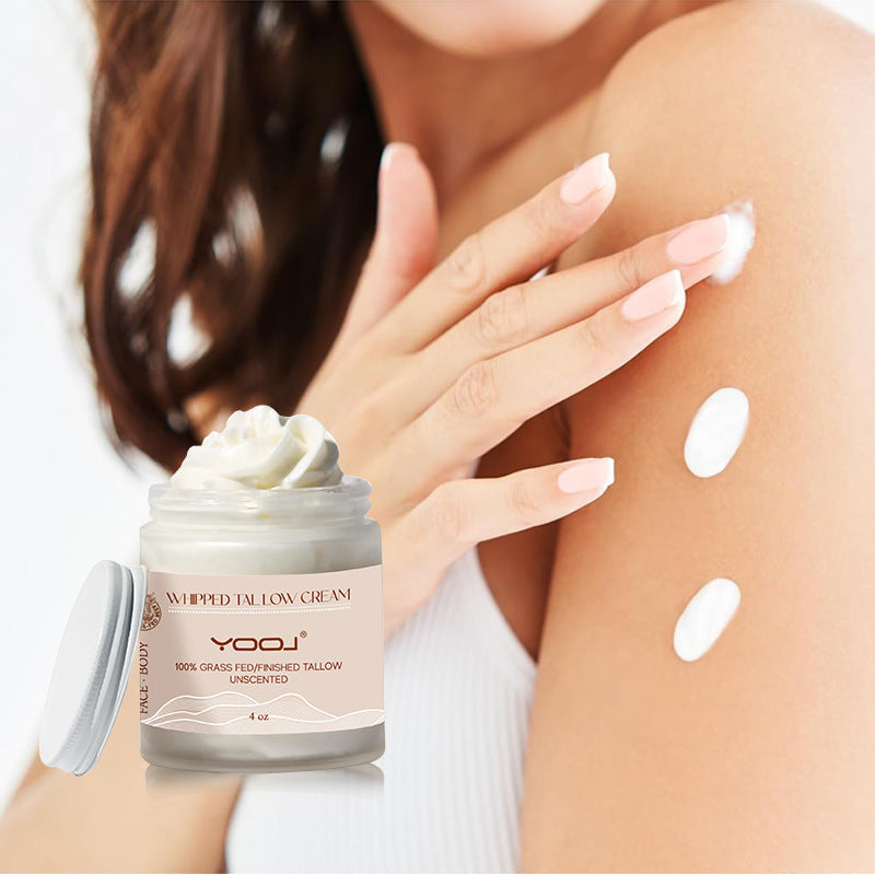 A Moisturizing, moisturizing, repairing, tallow cream, soothing, nourishing, firming, tallow moisturizer