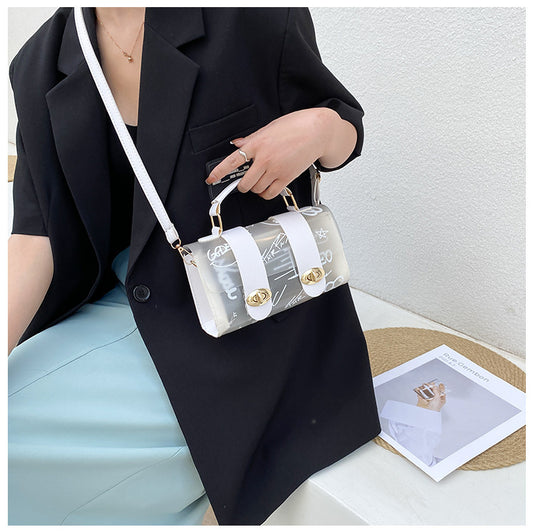 A cross-border trend transparent bag woman - Mixbatch