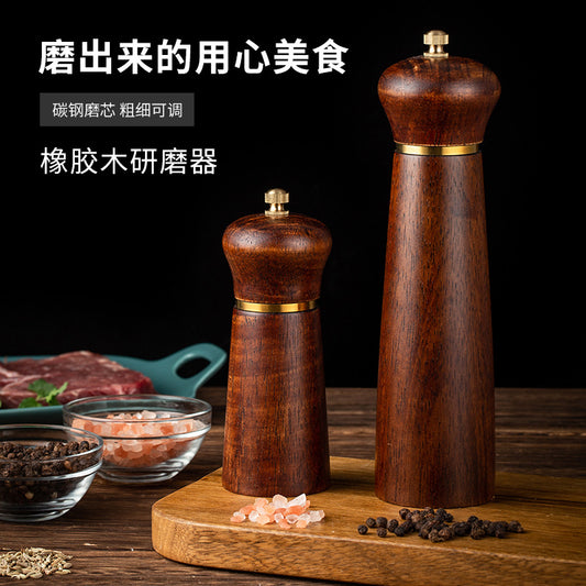 A pepper grinder