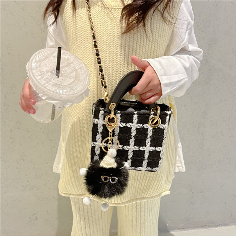 A new children's chain oblique span bags - Mixbatch