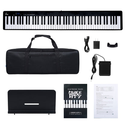A folding electronic organ double speaker portable electric piano grade adult beginner home keyboard electronic organ
