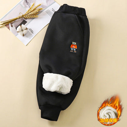 A children's fleece pants