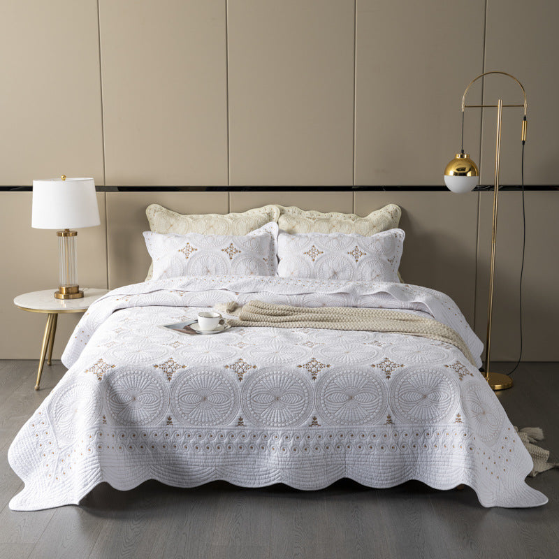 ملاءة سرير مكونة من ثلاث قطع 