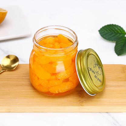 A Food grade high temperature resistant square circle jam lemon paste honey bottle Guiling paste strawberry bottle lead-free glass sealed jar - Mixbatch