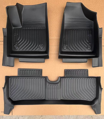 A  car waterproof floor mat