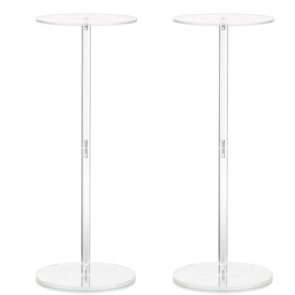 A acrylic flower stand