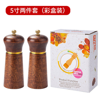 A pepper grinder
