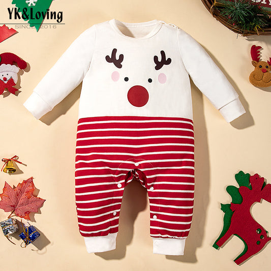 A baby long sleeve jumpsuit