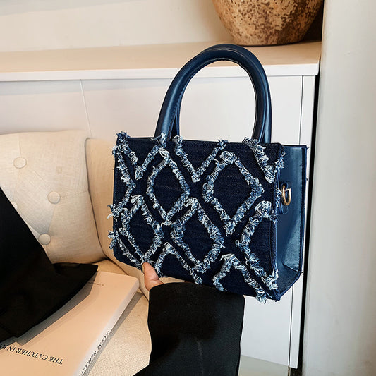A summer new beautiful casual shoulder bag trendy simple messenger bag - Mixbatch